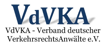 Logo Verband deutscher Verkehrsrechtanwälte e.V.